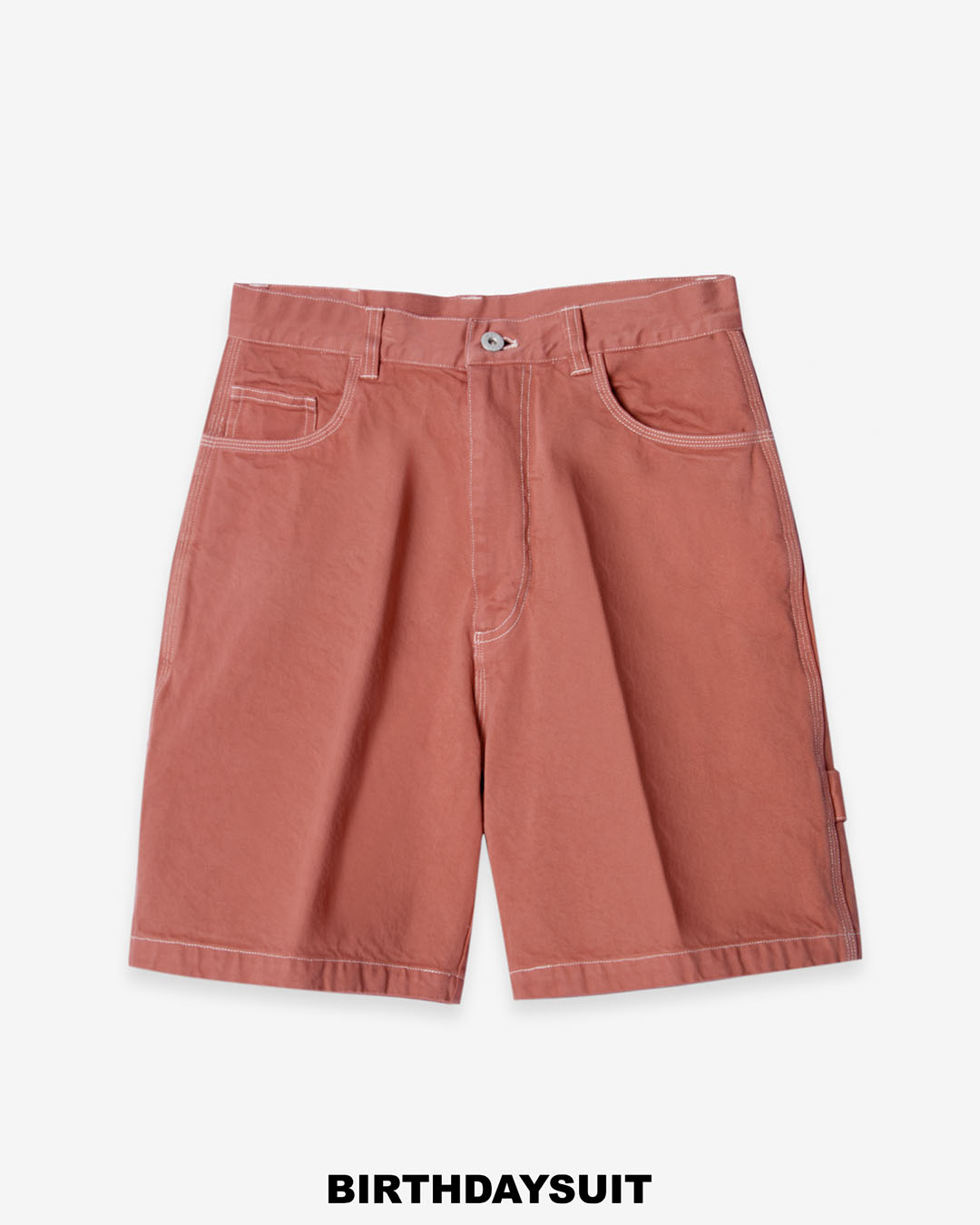 PAINTER SHORTS (PIGMENT RED)