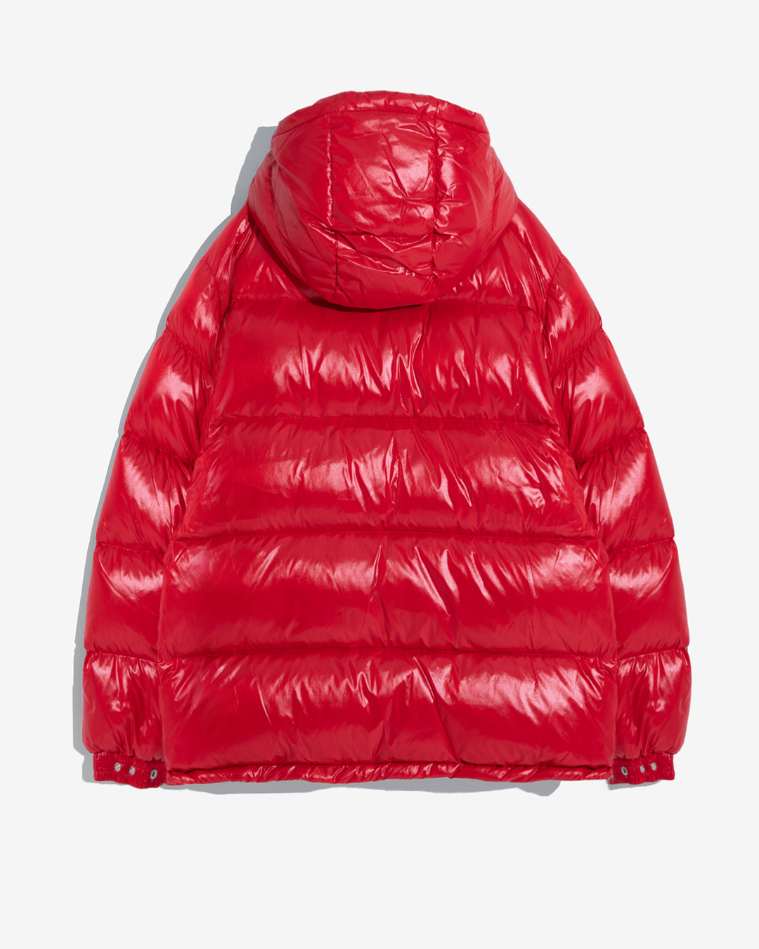 HOODED DOWN JACKET (RED)