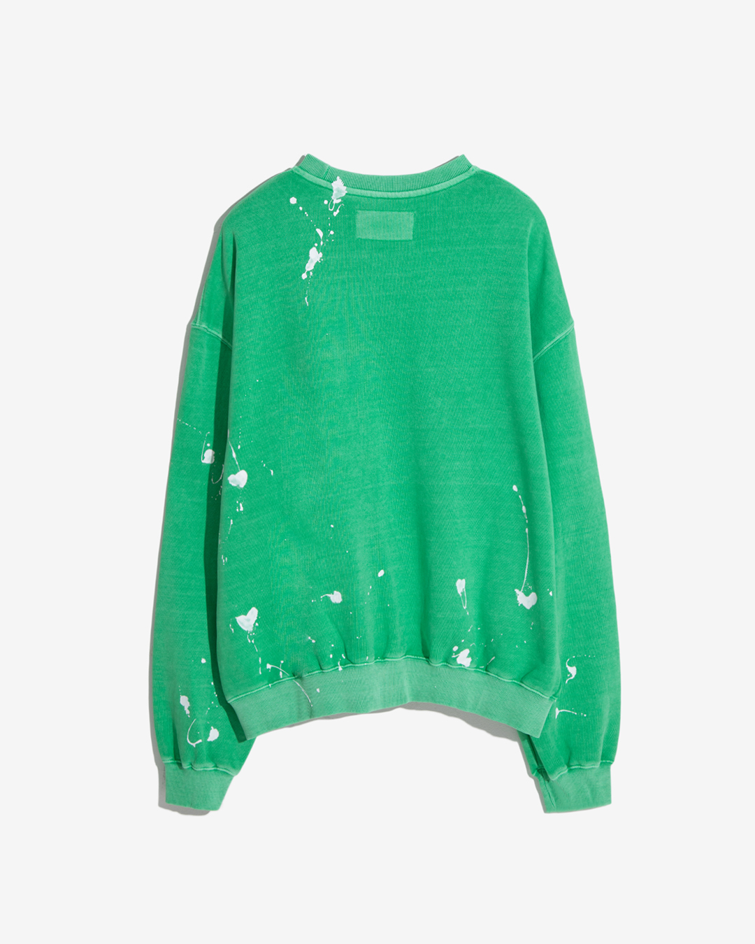 POP COLOR SWEAT_PAINTED (GREEN)