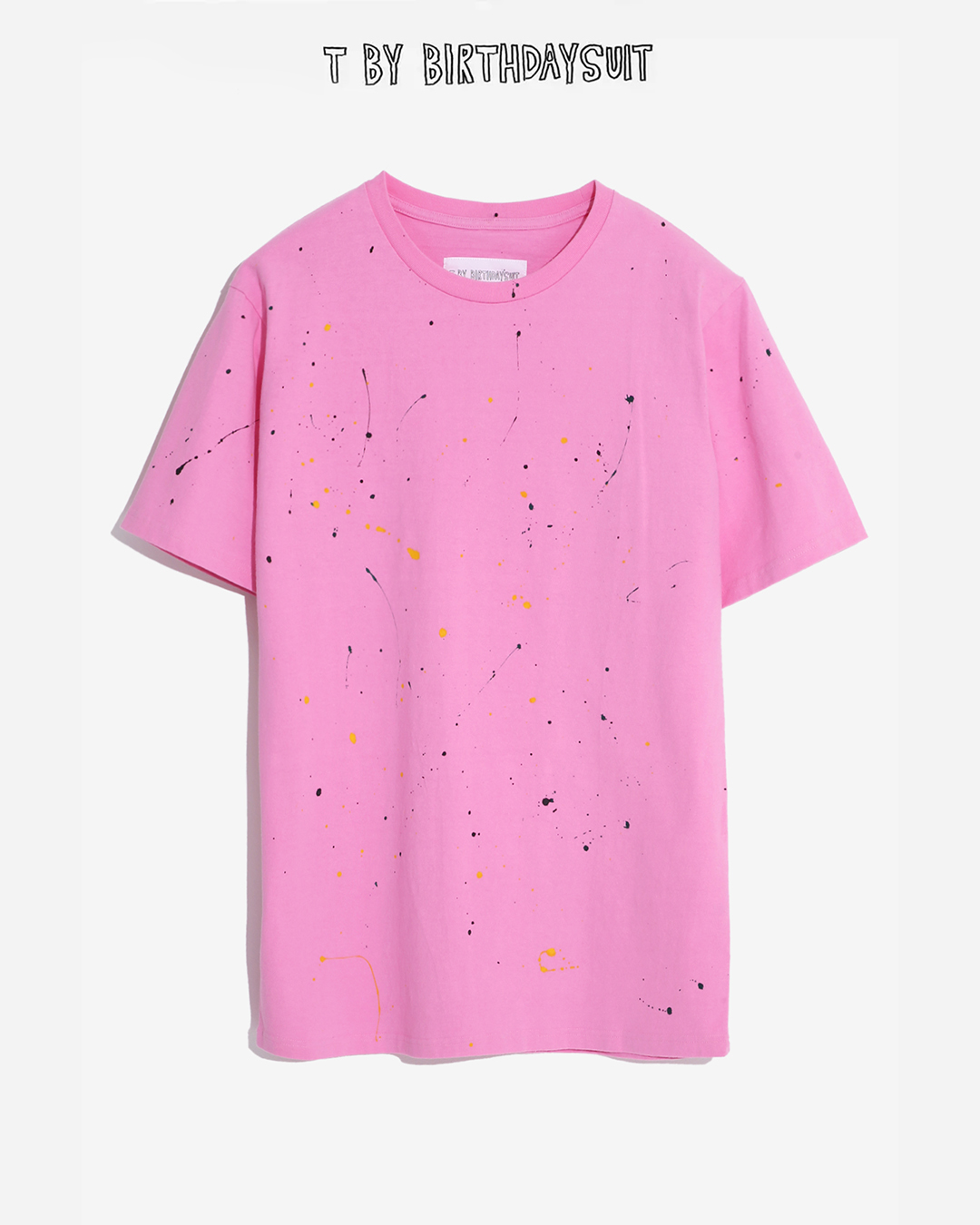 PAINTED T-SHIRT (PINK)
