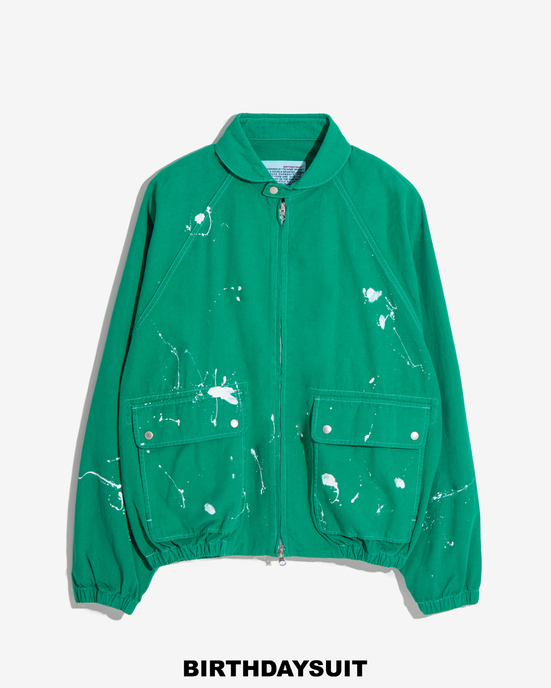 80&#039;S BLOUSON_PAINTED (GREEN)