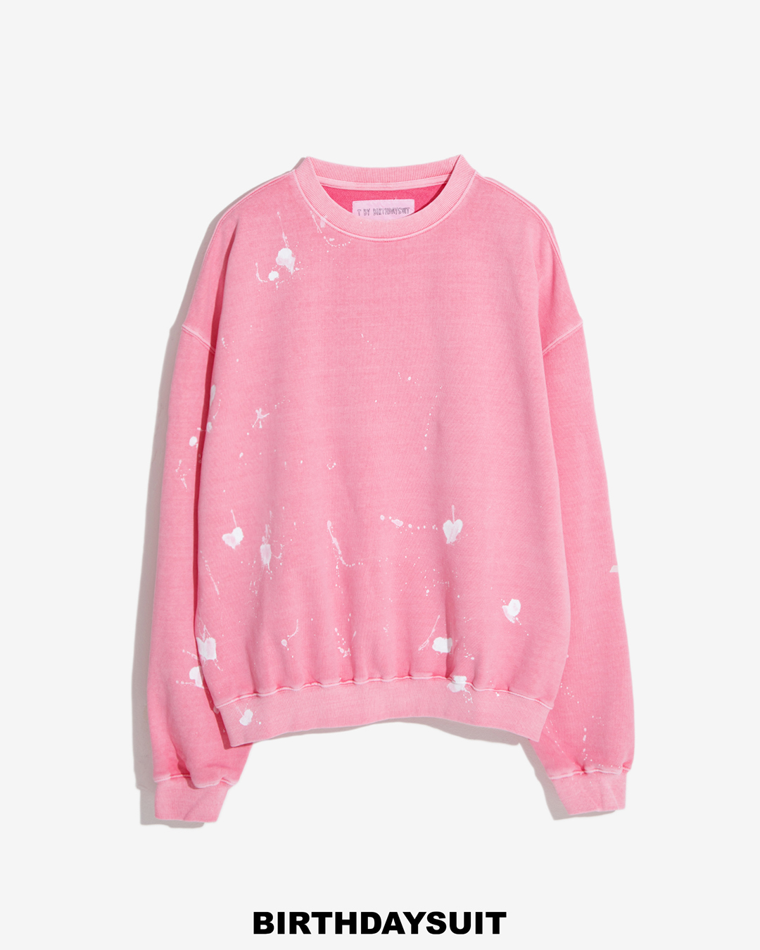 POP COLOR SWEAT_PAINTED (PINK)